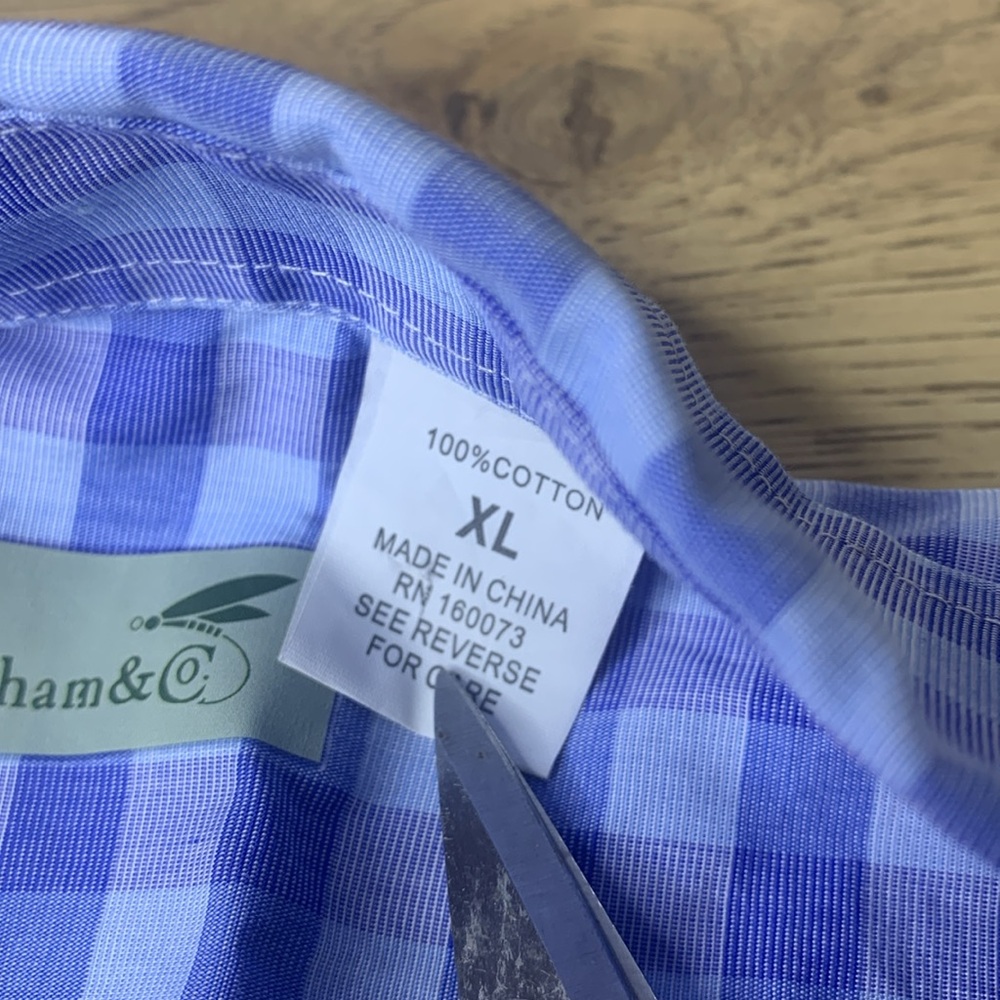 Men’s Chatham Chino Co. Button Down Shirt Size XL - Picture 4 of 7